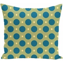 Simply Daisy 16" x 16" Dot Dash Geometric Print Pillow