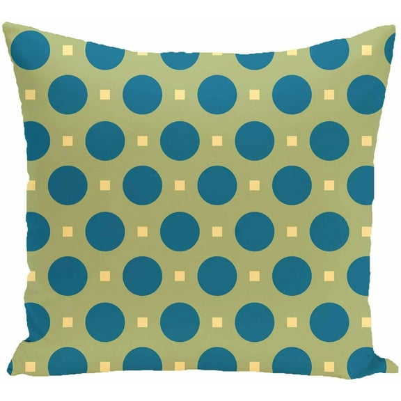 Simply Daisy 16" x 16" Dot Dash Geometric Print Pillow