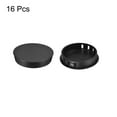 thumbnail image 3 of Uxcell 16Pack 1-61/64" Plastic Hole Plugs Panel Flush Type Knockout Locking Plugs, Black, 3 of 5