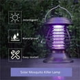 thumbnail image 2 of LINLIN Solar Mosquito Lamp, Solar Mosquito Killer Lamp,Led Mosquito Zapper Outdoor Waterproof with Hook, 2 of 5