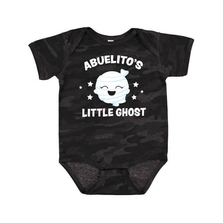 

Inktastic Cute Abuelito s Little Ghost with Stars Gift Baby Girl Bodysuit