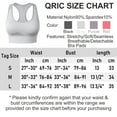 thumbnail image 6 of QRIC Camo Seamless Sports Bra for Women Shake Proof Running Workout Yoga Crop Top, 6 of 6