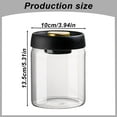 thumbnail image 3 of Food Storage Containers,Style Vacuum Sealed Jar High Borosilicate Glass Food Storage Container For Coffee And Other, 3 of 4