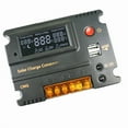 thumbnail image 5 of 20A Solar Charge Controller with Dual DC Outputs, 12V/24V Auto-Switching, Crystal Nightlight LCD Display – Efficient Renewable Energy Management for Residential & Commercial Outdoor Applications, 5 of 5