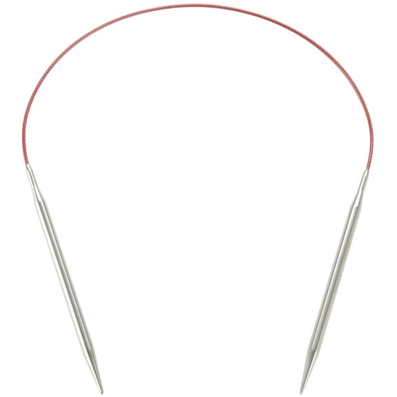ChiaoGoo Red Lace Stainless Circular Knitting Needles 16" -Size 5/3.75mm