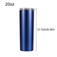 thumbnail image 4 of Naiovety Tazas delgadas, suministros de oficina, botella de agua de gran capacidad, taza de café de doble capa para Travel House Company, tienda de Utensilios de cocina once Naiovety HA059576-11, 4 of 6
