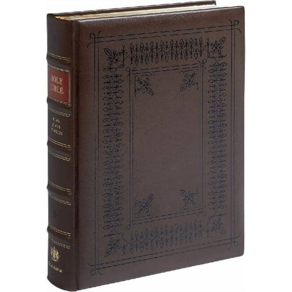 Cambridge KJV Family Chronicle Bible, Brown Calfskin Leather Over Boards, Limited Numbered Edition : With Illustrations by Gustave Doré (Hardcover)