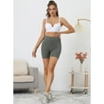 thumbnail image 4 of DARING DIVA Women's Mid-Thigh Boxer Underwear Full Coverage Boyshorts L Dark Gray, 4 of 6