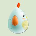 thumbnail image 3 of Animal Tumbler Baby Sonajeros Juguetes para Forma de Rolling Eyes Juguetes con campana Verde perfke Juguete Roly-Poly Sonajero, 3 of 9