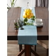 thumbnail image 4 of DII Eco-Friendly Chambray Fine Ribbed Table Runner 13x72 inches, 4 of 4