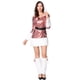 thumbnail image 3 of Disfraces de Halloween 2024 M-XL de manga larga a rayas de charol traje navideño cubre pies sexy disfraz de Navidad fiesta COS ropa navideña, 3 of 4