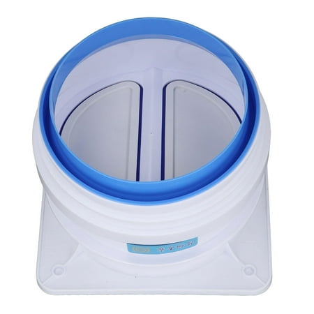

Backdraft Damper Draft Blocker 1 Way Airflow Stopper Duct Connector for 160200mm