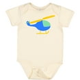 thumbnail image 3 of Inktastic Blue Helicopter Boys or Girls Baby Bodysuit, 3 of 5