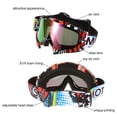 thumbnail image 3 of Yeacher Motorcycle Racing Riding Cycling Goggles Outdoor Ski Wind-proof Antifog Glass Color Lens, 3 of 8