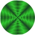 thumbnail image 1 of Ahgly Company Machine Washable Indoor Round Transitional Green Area Rugs, 7' Round, 1 of 7
