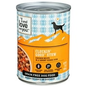 I And Love And You Cluckin Good Chicken Stew Canned Wet Dog Food, 13 Ounce -- 12 Per Case