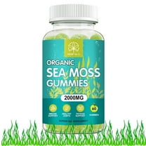HFU Organic Sea Moss 2000mg with Apple Cider Vinegar Anti-aging Boost Immunity Keto Supplement -60Ct