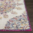 thumbnail image 4 of Floransa FSA-2327 9' x 12'3" Rug Bright Pink/Medium Gray/Beige/Navy/Saffron, 4 of 7