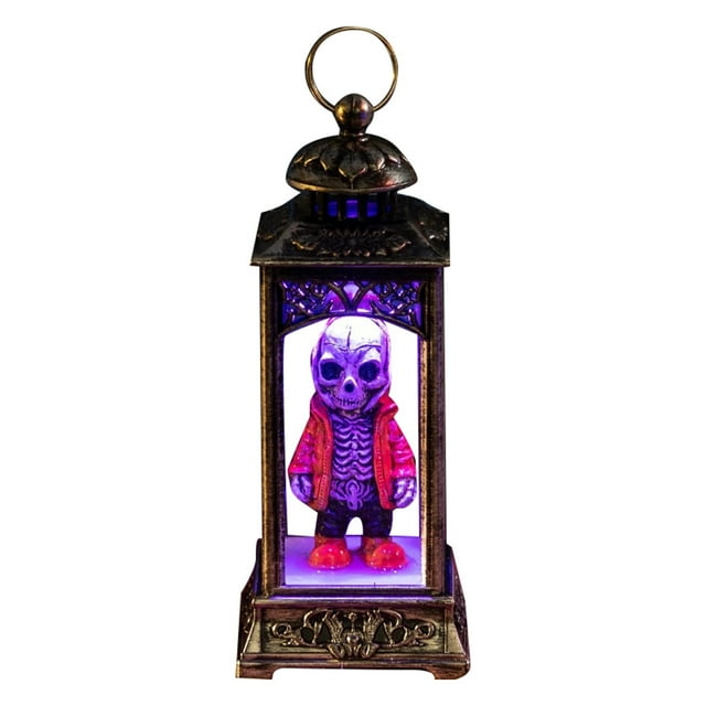 Halloween LED Skeleton Battery Operated Flameless Candle Light for Party Bar & Room Decorations