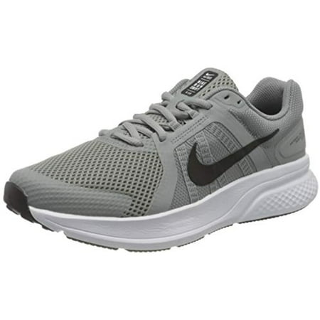 Nike Men's Stroke Running Shoe, Particle Grey Black White, Womens 12