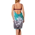 thumbnail image 6 of SAYFUT Summer Women Bikini Cover Up Strap Sleeveless Backless Wrap Colorful Beach Dress, 6 of 6