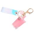 thumbnail image 3 of 1PC Lovely Fruit Liquid Quicksand Keychain Acrylic Keyring Bag Ornament, 3 of 4