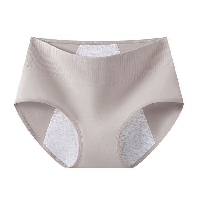 Zmoon Culotte Anti-Fuite pour Femmes, Couleur Unie, Période Menstruelle Quotidienne