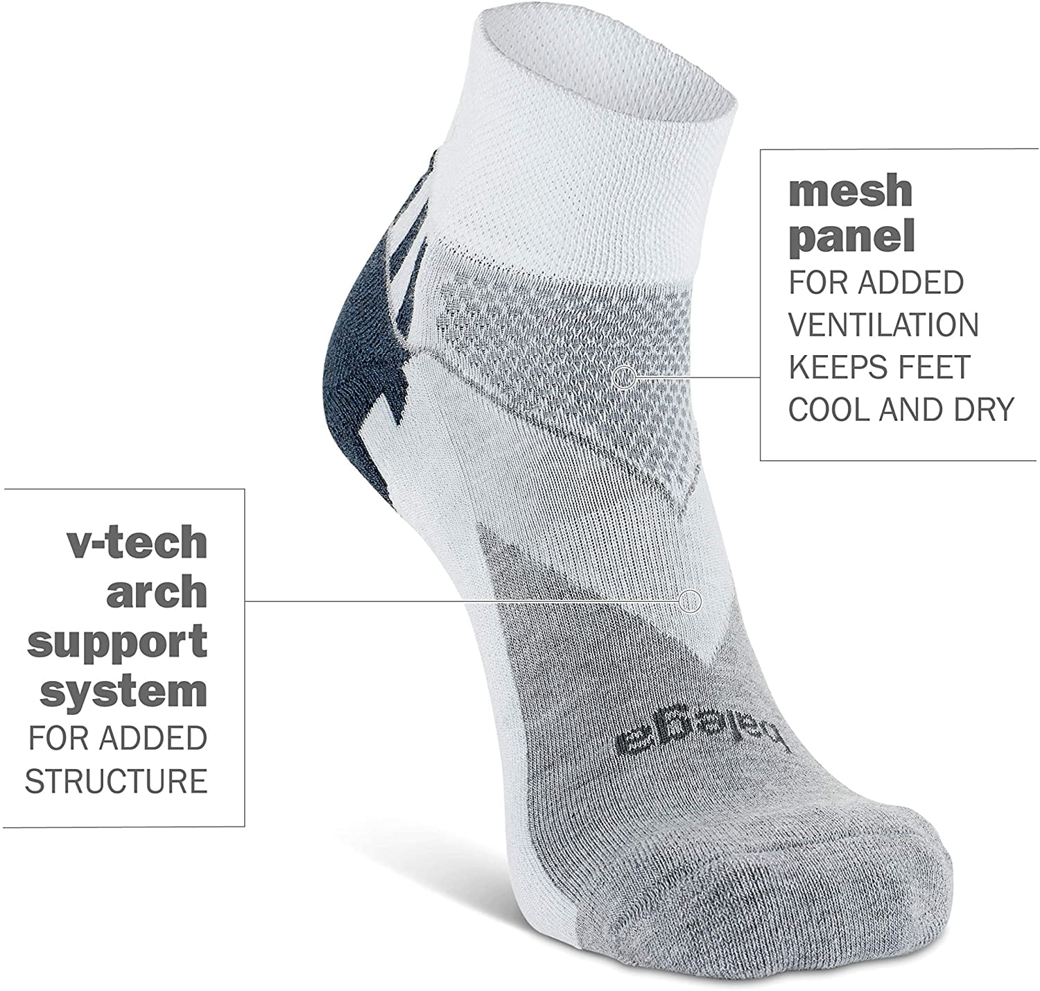 Balega Enduro V-tech Quarter Socks 