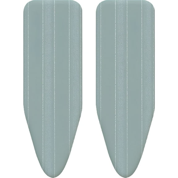 AUQ 2Pcs Ironing Board Cover and Pad,Thickened Cotton Iron Board Cover with Padding,Replaceable Ironing Cover Ironing Board Cover,35*12In