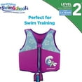 thumbnail image 2 of SwimSchool Flex Form Swim Trainer Vest for Ages 2 to 4, Up to 33 Pounds, Pink, 2 of 4