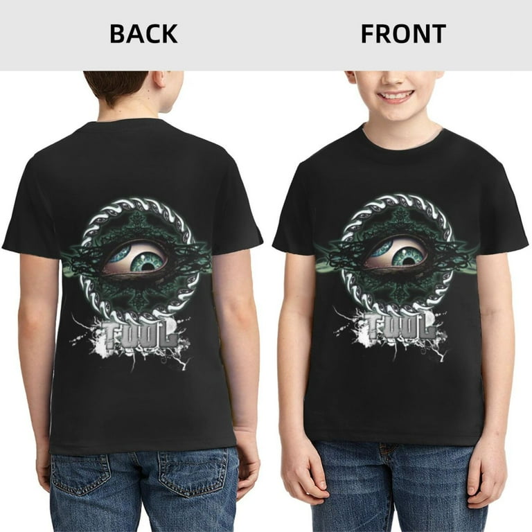 Eye Tool Band Music Youth Unisex T-Shirt Crewneck Short Sleeve