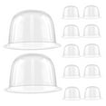 thumbnail image 4 of VERDANVERSE baseball caps bracket Baseball Cap Support Stand Transparent 12Pack, 4 of 8