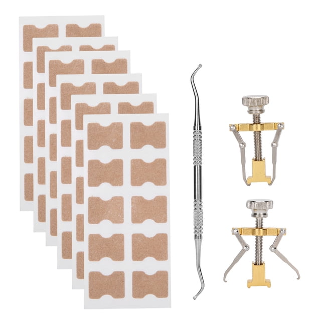 9 Unids/set Kit De Herramientas De Corrección De Uñas Encarnadas Herramienta De Pedicura Fijador De Uñas De Paroniquia