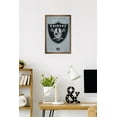 thumbnail image 2 of NFL Las Vegas Raiders - Logo 25 Wall Poster, 14.725" x 22.375" Framed, 2 of 5