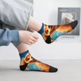 thumbnail image 2 of Pofeuu Blue Sky Cute Dog Print 30cm Socks, Adult Running Hiking Socks for Youth and Adult, 2 of 7