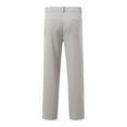thumbnail image 5 of Telankuip Men's Dress Pants Straight Leg Business Casual Formal Slacks Lightweight Work Trousers Solid Color Big and Tall Pantalones Baggy Hombre Grey S, 5 of 8
