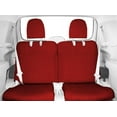 thumbnail image 2 of CalTrend Rear 50/50 Split Bench Tweed Seat Covers for 1991-1997 Toyota Previa - TY203-02TA Red Insert and Trim, 2 of 3