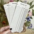 thumbnail image 5 of New Easy Reading for Students Reading Hobby Library Card Bookmarks Reading List Bookmarks, 5 of 5
