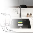thumbnail image 3 of Naiovety Práctico organizador para fregadero colgante de cocina para fácil acceso, soporte para estante de esponja para fregadero Blanco, 3 of 6
