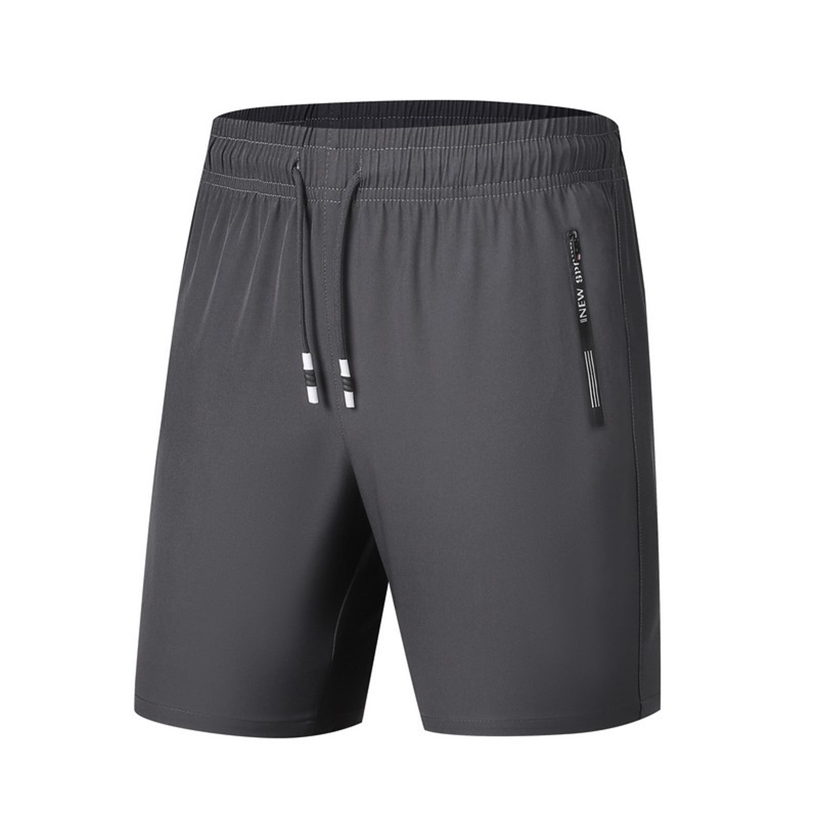 Huachen Shorts for Men, Men's Athletic Hiking Shorts Quick Dry Workout