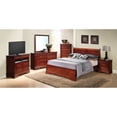 thumbnail image 2 of Cherry Finish Full Bed In Traditional Design - 84"d X 61"w 44"h Construction Elegant Addition Assembly Required Charming Cherry Strong And Dependable Elegance, 2 of 2