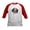 Red/White, variant on CafePress - G.I. Joe Baroness Kids Baseball Tee - Kids Cotton Baseball Jersey, 3/4 Sleeve Shirt