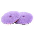thumbnail image 4 of Lierteer 5.5 Inch Purple Wool Polishing Pad Car Paint Polishing For Buffer Polisher Use, 4 of 8