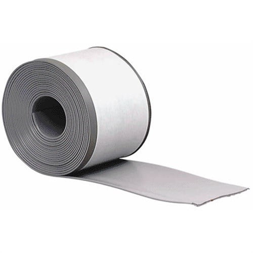 2 rolls 93245 4/" x 20/' Silver Gray Vinyl Self Stick Wall Base Cove Moulding