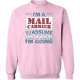 thumbnail image 2 of Inktastic Mail Carrier Postal Worker Adult Sweatshirt, 2 of 4