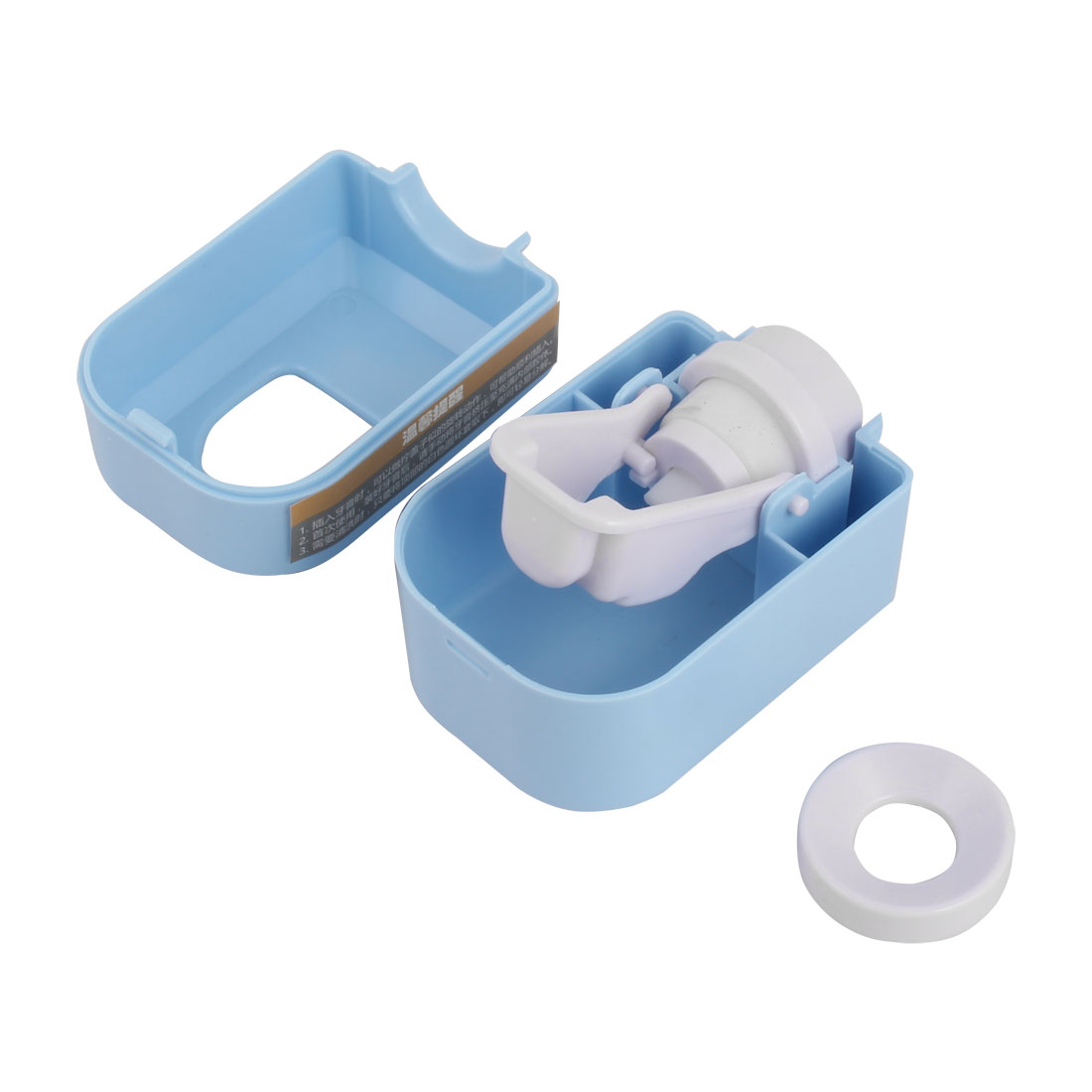 Plastic Automatic Wall Mounted Sticky Pad Toothpaste Squeezer Dispenser