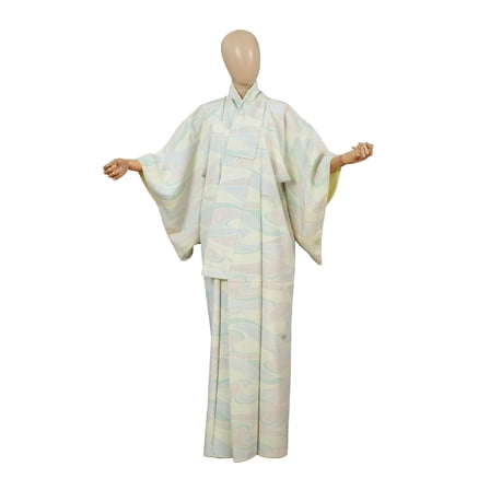 DEAR VANILLA Authentic Traditional Japanese Kimono for Women Dress Made in Japan KM-0518