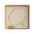 thumbnail image 3 of 7 inch Oval Eye Hook Bangle Bracelet w/ St. Brigid Cross in Gold-Filled, 3 of 3