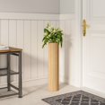 thumbnail image 5 of SHYFOY 27.5" Fluted Wooden Floor Vase, Tall Cylinder Decorative Standing Vase for Living Room, Bedroom or Entryway, 5 of 10