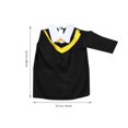 thumbnail image 2 of 1 Set Children Gown Graduation Celebration Kindergarten Kids Dressing Gown Hat(Suitable 110cm Height), 2 of 3